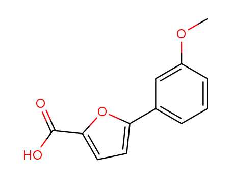 Molecular Structure of 54022-96-7 (5-(3-METHOXYPHENYL)-2-FUROIC ACID)