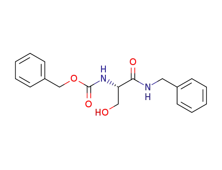 (S)-N-benzyl-2-N-(benzyloxycarbonyl)amino-3-hydroxypropionamide