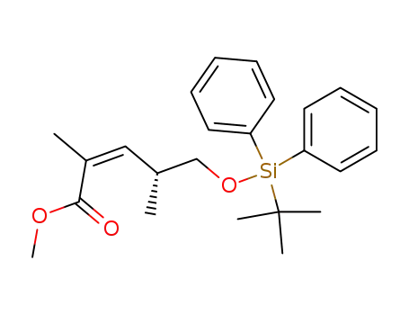 methyl (2Z,4R)-5-(tert-butyldiphenylsiloxy)-2,4-dimethyl-2-pentenoate