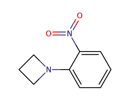 Molecular Structure of 90557-58-7 (1-(2-nitrophenyl)azetidine)