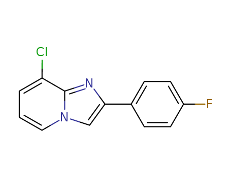 8-Chloro-2-(4-fluorophenyl)imidazo[1,2-a]pyridine