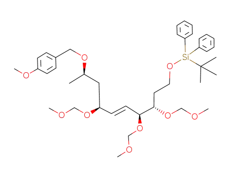 (3S,4S,5E,7S,9R)-1-[(tert-butyldiphenylsilyl)oxy]-9-[(4-methoxybenzyl)oxy]-3,4,7-tri[(methoxymethyl)oxy]-5-decene