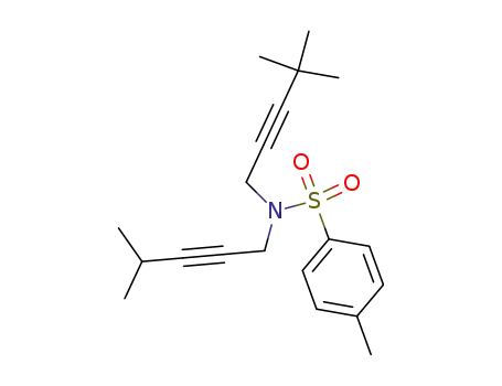 <i>N</i>-(4,4-dimethyl-pent-2-ynyl)-4-methyl-<i>N</i>-(4-methyl-pent-2-ynyl)-benzenesulfonamide
