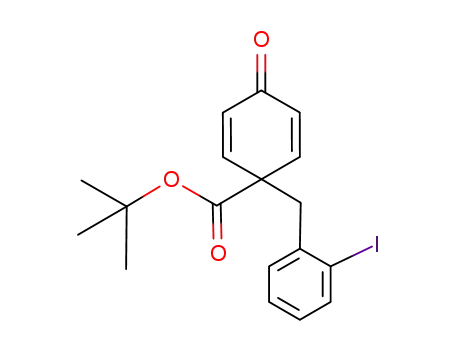 1-(2-iodobenzyl)-4-oxocyclohexa-2,5-dienecarboxylic acid tert-butyl ester