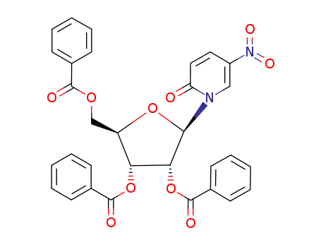 1-(2,3,5-Tribenzoyl--D-ribofuranosyl)-5-nitropyridine-2(1H)-one