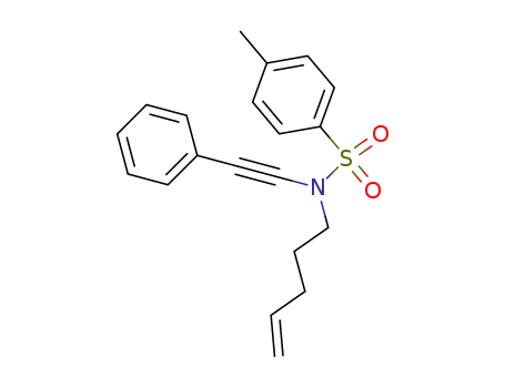 4-methyl-N-(pent-4-en-1-yl)-N-(phenylethynyl)benzenesulfonamide
