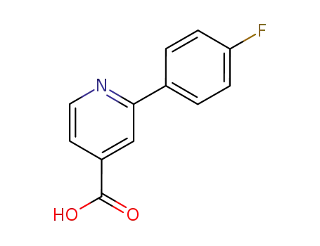 Molecular Structure of 883528-25-4 (2-(2-Chlorophenyl)-isonicotinic acid)