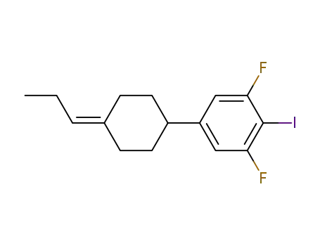 1,3-Difluoro-2-iodo-5-(4-propylidene-cyclohexyl)-benzene