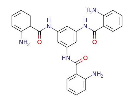 Molecular Structure of 475561-82-1 (N,N',N''-(benzene-1,3,5-triyl)tris(2-aminobenzamide))