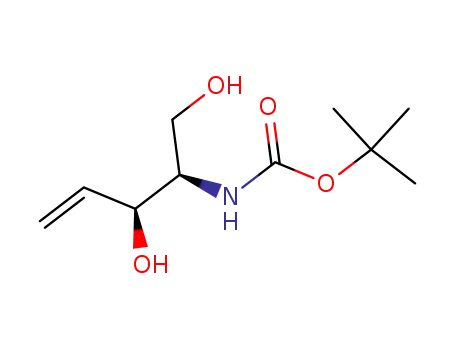 tert-butyl (1R,2S)-2-hydroxy-1-(hydroxymethyl)-3-butenylcarbamate