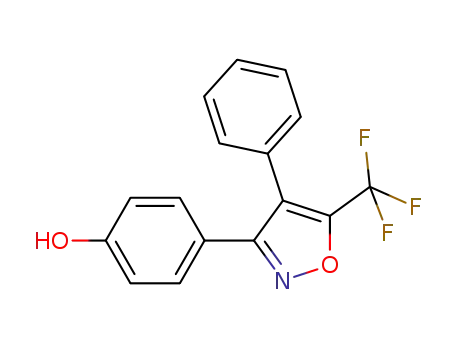 Phenol, 4-[4-phenyl-5-(trifluoromethyl)-3-isoxazolyl]-
