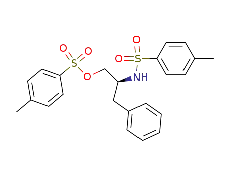 Molecular Structure of 63328-00-7 (N,O-Ditosyl D-Phenylalaninol)