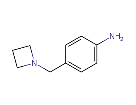 Molecular Structure of 263339-26-0 (Benzenamine, 4-(1-azetidinylmethyl)- (9CI))