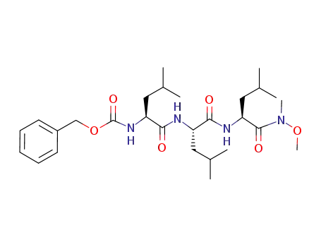 L-LeucinaMide,N-[(phenylMethoxy)carbonyl]-L-leucyl-L-leucyl-N-Methoxy-N-Methyl-
