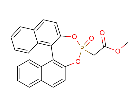 methyl (R)-[(2,2'-bishydroxy-1,1'-binaphthyl)phosphonyl]acetate