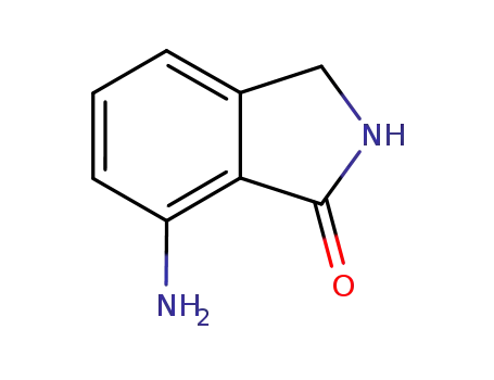 Molecular Structure of 169044-98-8 (1H-Isoindol-1-one,7-amino-2,3-dihydro-(9CI))