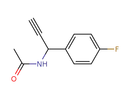 Acetamide, N-[1-(4-fluorophenyl)-2-propynyl]-