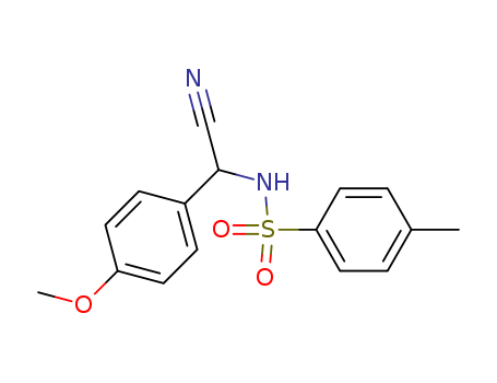 Benzenesulfonamide, N-[cyano(4-methoxyphenyl)methyl]-4-methyl-