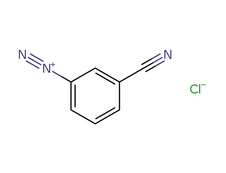 Benzenediazonium, 3-cyano-, chloride