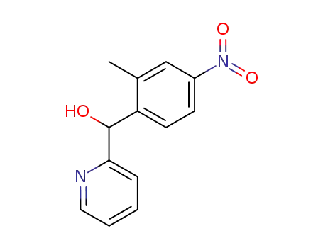 Molecular Structure of 497854-63-4 ((2-methyl-4-nitrophenyl)(pyridin-2-yl)methanol)