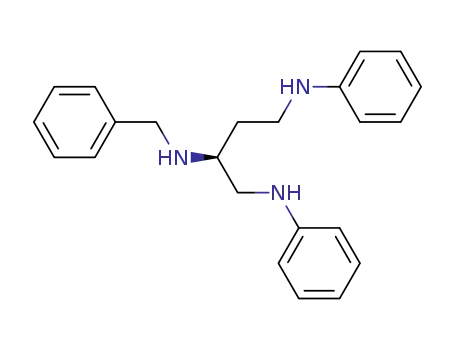 (2R)-N<sup>2</sup>-benzyl-N<sup>1</sup>,N<sup>4</sup>-diphenyl-butane-1,2,4-triamine
