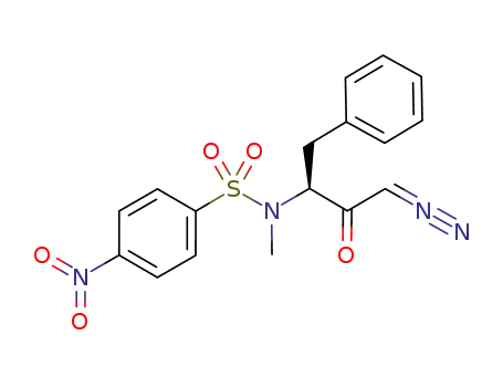 N-methyl-N-nosyl-L-phenylalanyldiazomethane