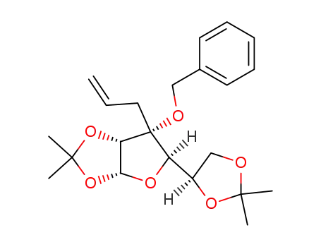 3-C-allyl-3-O-benzyl-1,2:5,6-di-O-isopropylidene-α-D-allofuranose