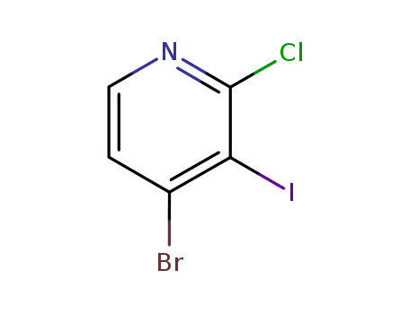 Pyridine,4-bromo-2-chloro-3-iodo-