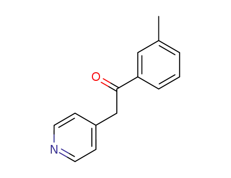 Molecular Structure of 216529-53-2 (2-PYRIDIN-4-YL-1-M-TOLYL-ETHANONE)