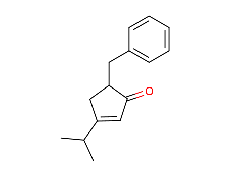 (+/-)-5-benzyl-3-isopropyl-cyclopent-2-enone