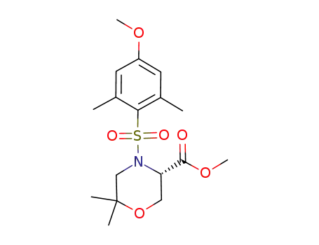 (S)-methyl 4-(4-methoxy-2,6-dimethylphenylsulfonyl)-6,6-dimethylmorpholine-3-carboxylate