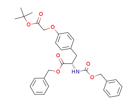 (S)-2-Benzyloxycarbonylamino-3-(4-tert-butoxycarbonylmethoxy-phenyl)-propionic acid benzyl ester
