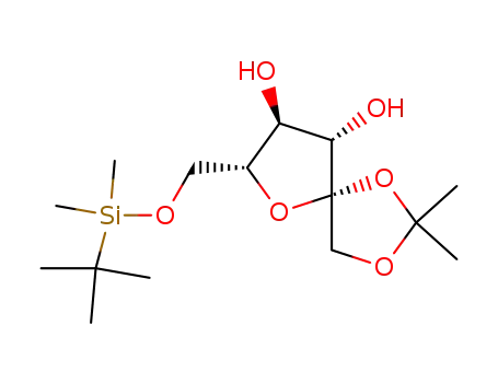 6-O-(tert-butyldimethylsilyl)-1,2-O-isopropylidene-β-D-fructofuranose