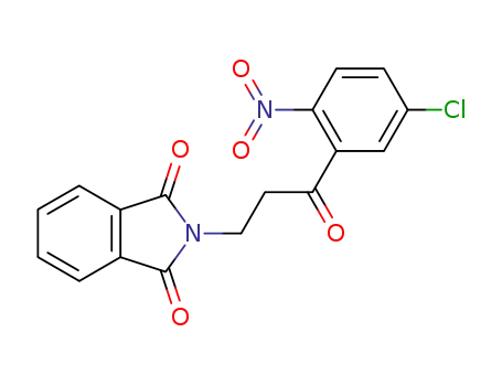 1H-Isoindole-1,3(2H)-dione, 2-[3-(5-chloro-2-nitrophenyl)-3-oxopropyl]-
