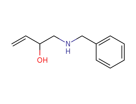 Molecular Structure of 125582-80-1 (1-Benzylamino-but-3-en-2-ol)