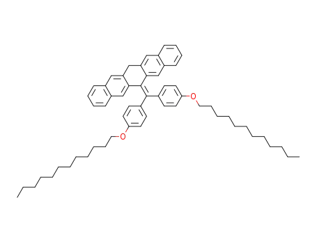 6-[bis-(4-dodecyloxy-phenyl)-methylene]-6,13-dihydro-pentacene