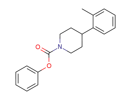 1-Piperidinecarboxylic acid, 4-(2-methylphenyl)-, phenyl ester
