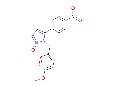 3-(4-nitrophenyl)-2-(4-methoxybenzyl)pyrazole-1-oxide