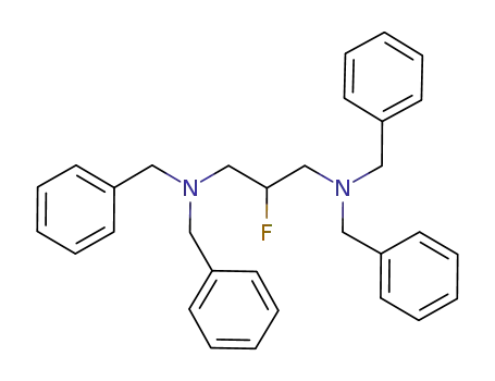 N,N,N',N'-tetrabenzyl-1,3-diamino-2-fluoropropane