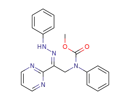 (Z)-2'-(N-phenyl-N-methoxycarbonylamino)-2-acetylpyrimidine phenylhydrazone