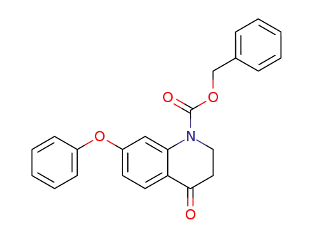 1(2H)-Quinolinecarboxylic acid, 3,4-dihydro-4-oxo-7-phenoxy-,
phenylmethyl ester