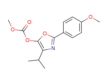 Carbonic acid, 2-(4-methoxyphenyl)-4-(1-methylethyl)-5-oxazolyl methyl
ester