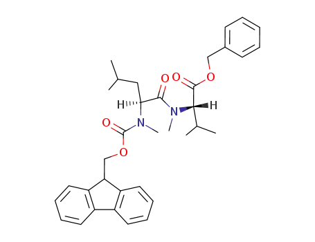 N-[(9H-fluoren-9-ylmethoxy)carbonyl]-N-methylleucyl-N-methylvaline benzyl ester