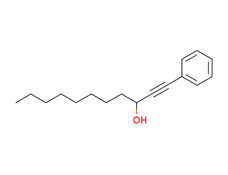 Molecular Structure of 102998-76-5 (1-Undecyn-3-ol, 1-phenyl-)