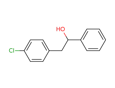 Molecular Structure of 6279-35-2 (1-Phenyl-2-(4-chlorophenyl)ethanol)