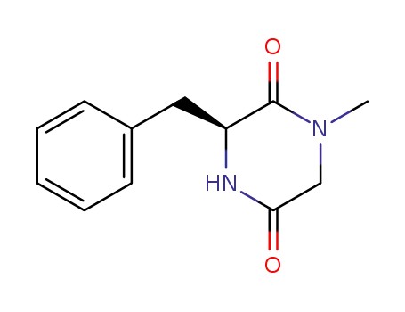 (-)-(3S)-3-benzyl-1-methyl-2,5-piperazinedione