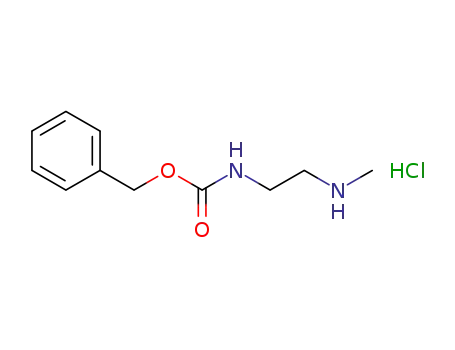 Molecular Structure of 277328-34-4 (1-CBZ-AMINO-2-METHYLAMINO-ETHANE-HCl)
