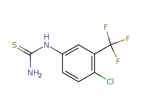 1-(4-Chloro-3-(trifluoromethyl)phenyl)thiourea
