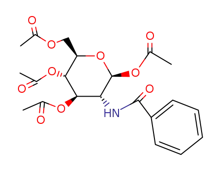1,3,4,6-tetra-O-acetyl-2-(benzoylamino)-2-deoxyhexopyranose