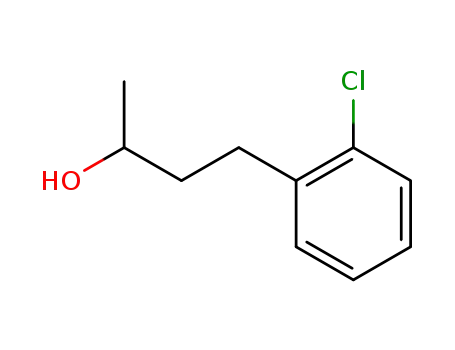 Molecular Structure of 79622-78-9 (2-Chlor-(3'-hydroxybutyl)-benzol)